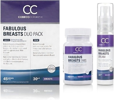 Cobeco - Fabulous Breast Duo Pack - 45 Capsules + 30ml