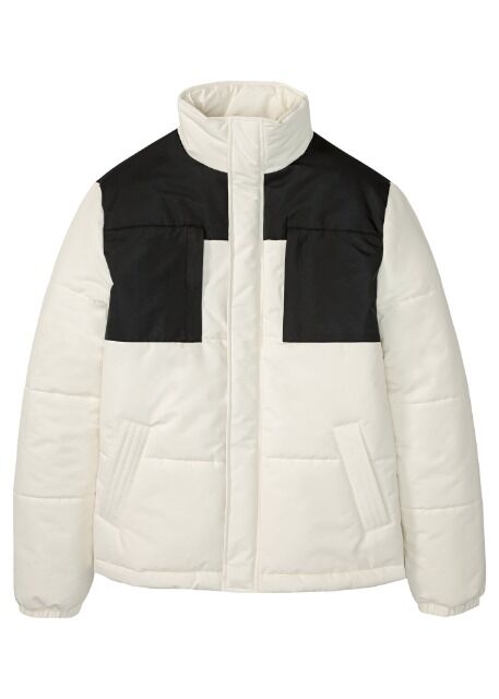 Herren Jacken  mix  für Herbst ,Frühjahr  von Bonprix kolor beige ,schwarz ,schwarz-weiss  Größen 48 bis 62