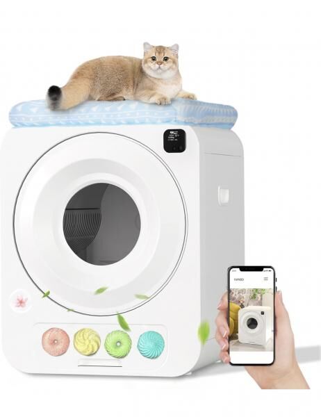 RESTPOSTEN 23 STÜCK SELBSTREINIGENDES KATZEN KLO TOILETTE A/B WARE POSTEN MIXPALETTE MISCHPALETTE RETOURWARE 