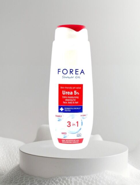 FOREA - Shower Gel Urea 5 % 3in1 - 750ml - Made in Germany