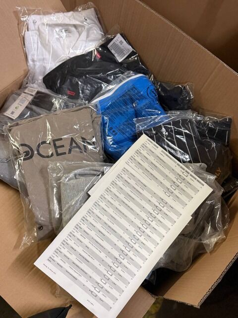 410 € – Markenbekleidung für Damen und Herren (Mix, 66 Stück) – Kundenrücksendungen