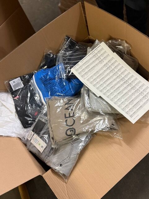 410 € – Markenbekleidung für Damen und Herren (Mix, 66 Stück) – Kundenrücksendungen