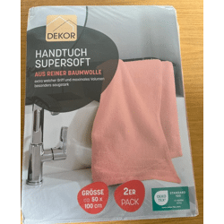 Handtuch Supersoft 2er Pack