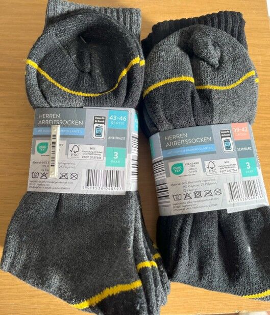 Herren Arbeitssocken 3er Pack
