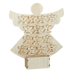 Schutzengel, 14/s, ca. 8cm, Display