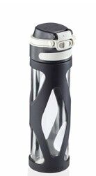 LEIFHEIT Glas-Trinkflasche 