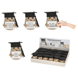 Positive Absolvent, Häkelkartoffel, 4/s, ca.7cmH