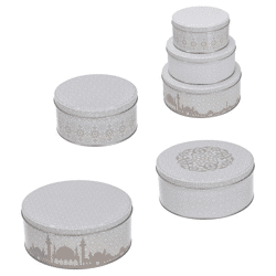 Gebäckdose Oriental 3er Set rund