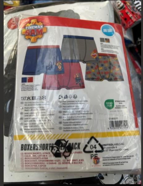 Kinder LIZENZ Textilien - Großer Mix - 650 Teile!