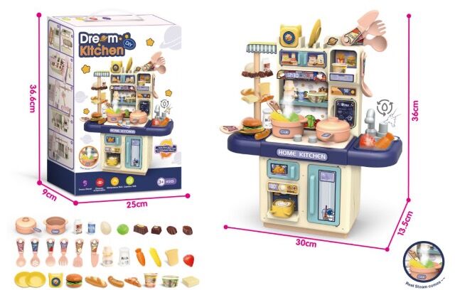 Spielküche, Kinderküche, Kinderküchenspielzeug, mit extra viel Zubehör 