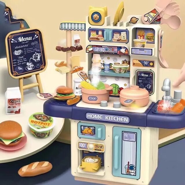 Spielküche, Kinderküche, Kinderküchenspielzeug, mit extra viel Zubehör 
