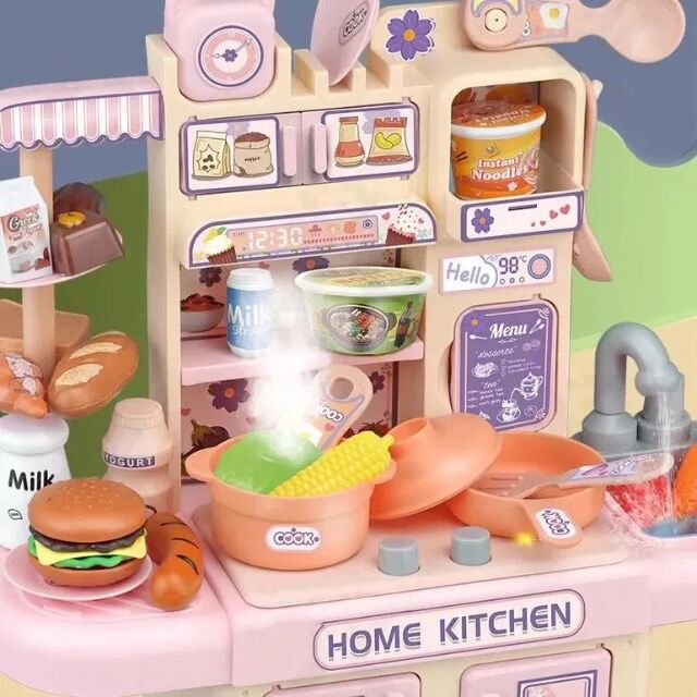 Spielküche, Kinderküche, Kinderküchenspielzeug, mit extra viel Zubehör 