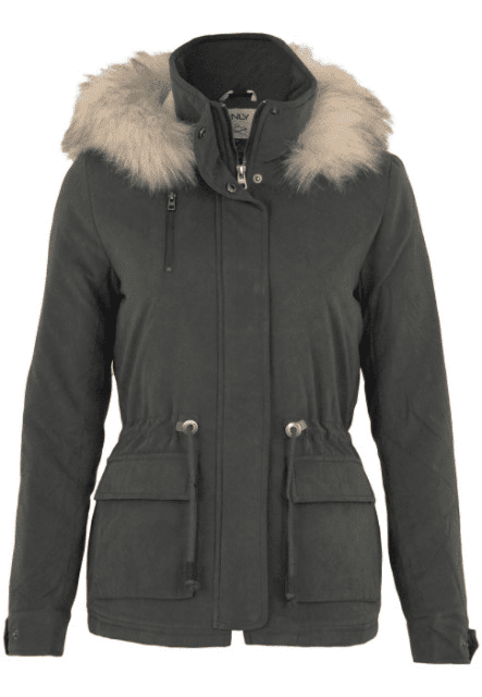 Only Jacke Onllucca Short Parka, Onlstarlight Fur Parka