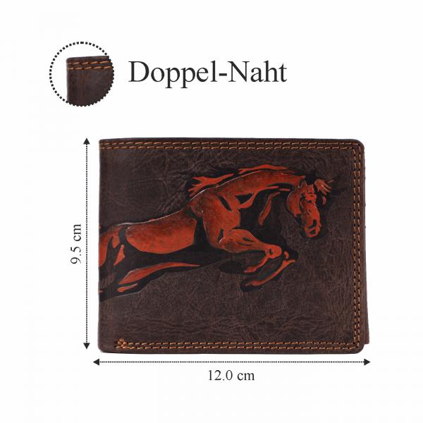 Geldbörse Büffel-Leder