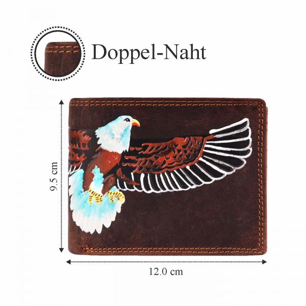 Geldbörse Büffel-Leder