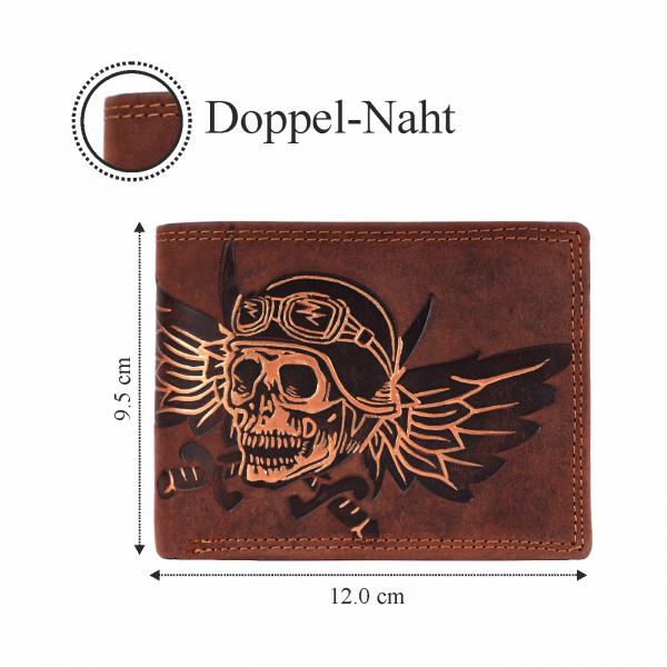 Geldbörse Büffel-Leder