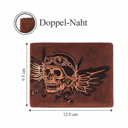 Geldbörse Büffel-Leder