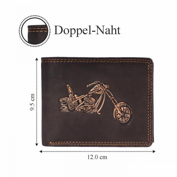 Geldbörse Büffel-Leder