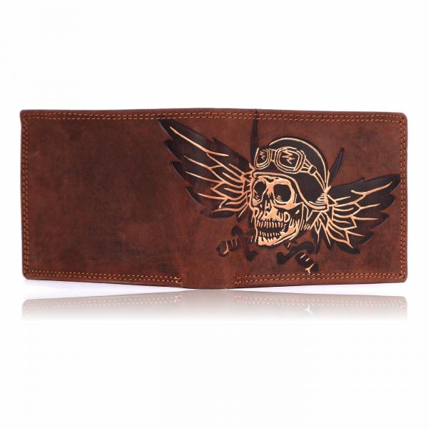 Geldbörse Büffel-Leder