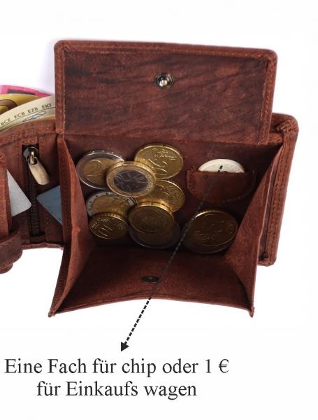 Geldbörse Büffel-Leder