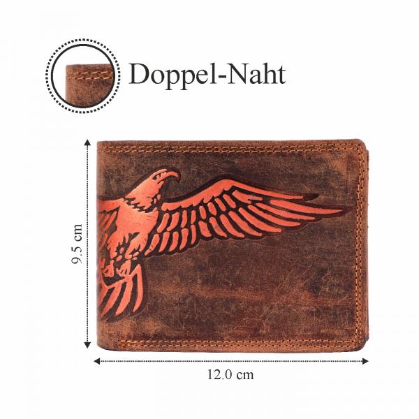 Geldbörse Büffel-Leder