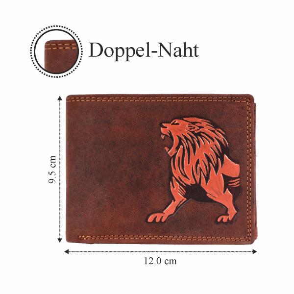 Geldbörse Büffel-Leder