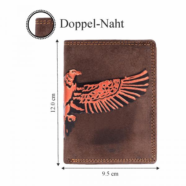 Geldbörse Büffel-Leder