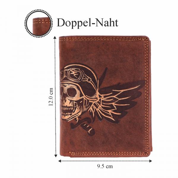 Geldbörse Büffel-Leder