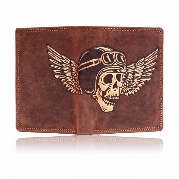 Geldbörse Büffel-Leder