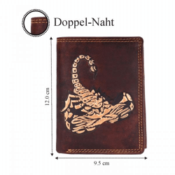 Geldbörse Büffel-Leder