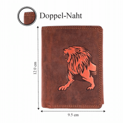 Geldbörse Büffel-Leder