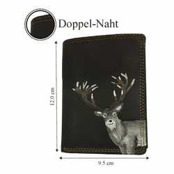 Geldbörse Büffel-Leder