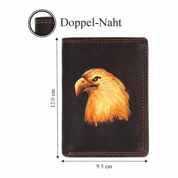 Geldbörse Büffel-Leder