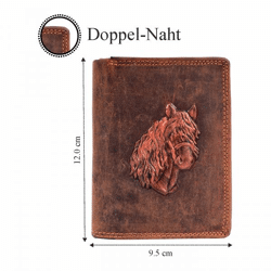 Geldbörse Büffel-Leder