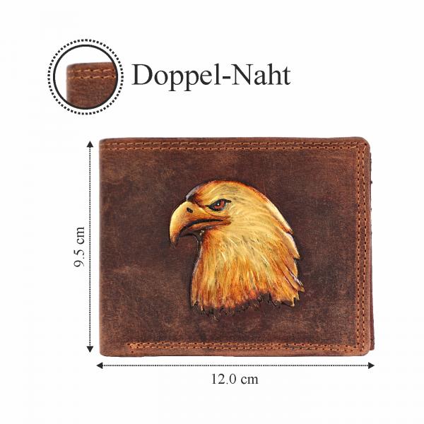 Geldbörse Büffel-Leder