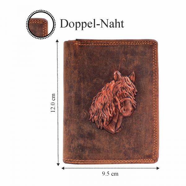 Geldbörse Büffel-Leder