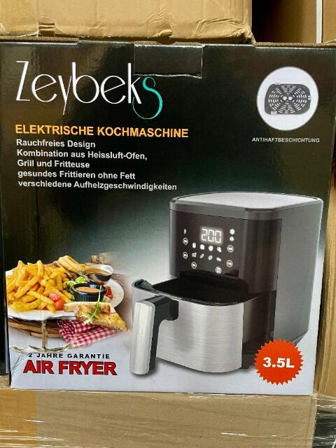 Zeybeks Heißluftfritteuse/Airfryer