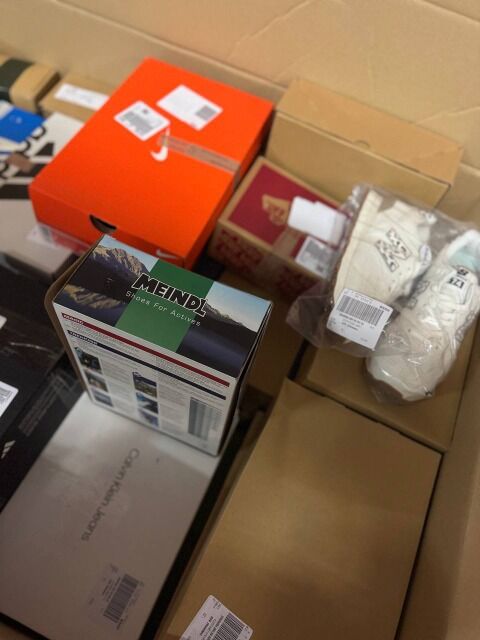 12,50 € pro Paar – Markenschuhe Mix A/B/C, 100 Paar Palette, Top-Marken, alle Saisons