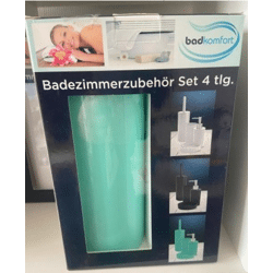 Badezimmer Zubehör SET - 4-teilig