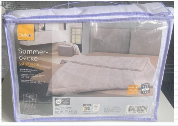 Sommerdecke ultraleicht - 135 x 200cm