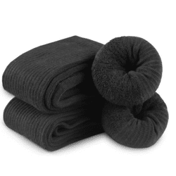 3er Pack Sportsocken Unisex in schwarz