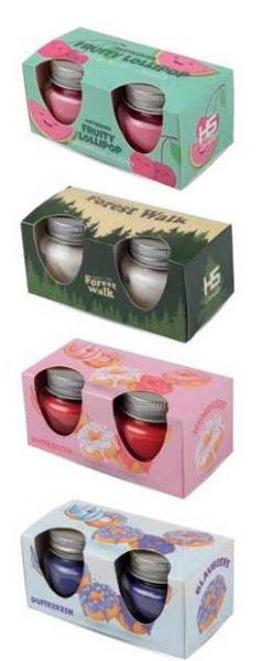 Duftkerzen 2er Pack - 8 Düfte sortiert 