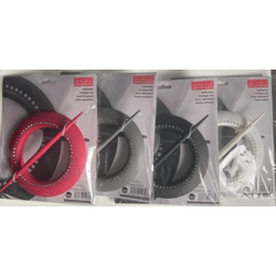 Raffhalter mit Strasssteinen 