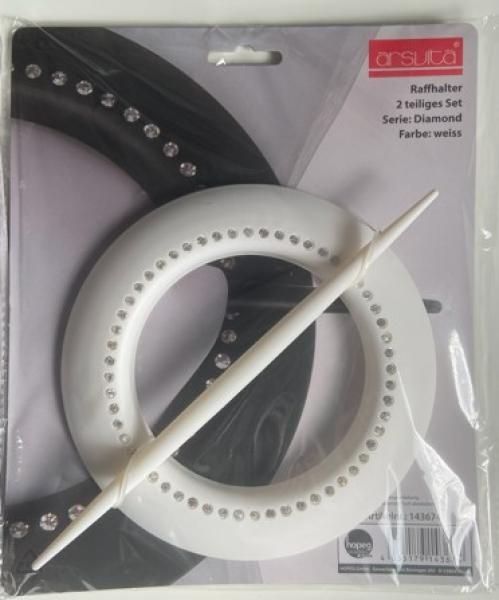 Raffhalter mit Strasssteinen 