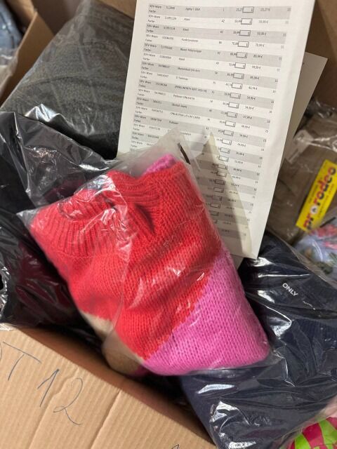 395 € pro Lot (75 Stück) – Markenbekleidung Mix Damen/Herren, A/B/C, Top-Marken, Retourenware