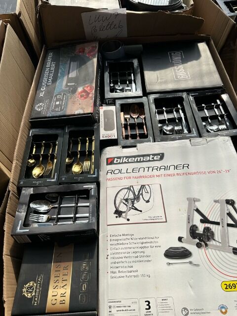 DISCOUNTER WARE MIXPOSTEN Mixpaletten Textilien, Werkzeuge, Haushaltgeräte etc.