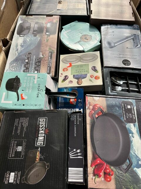 DISCOUNTER WARE MIXPOSTEN Mixpaletten Textilien, Werkzeuge, Haushaltgeräte etc.