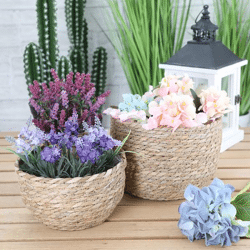 Aufbewahrungskorb im 2er Set - Aufbewahrungskörbe - Deko Artikel - Sommer Frühling 