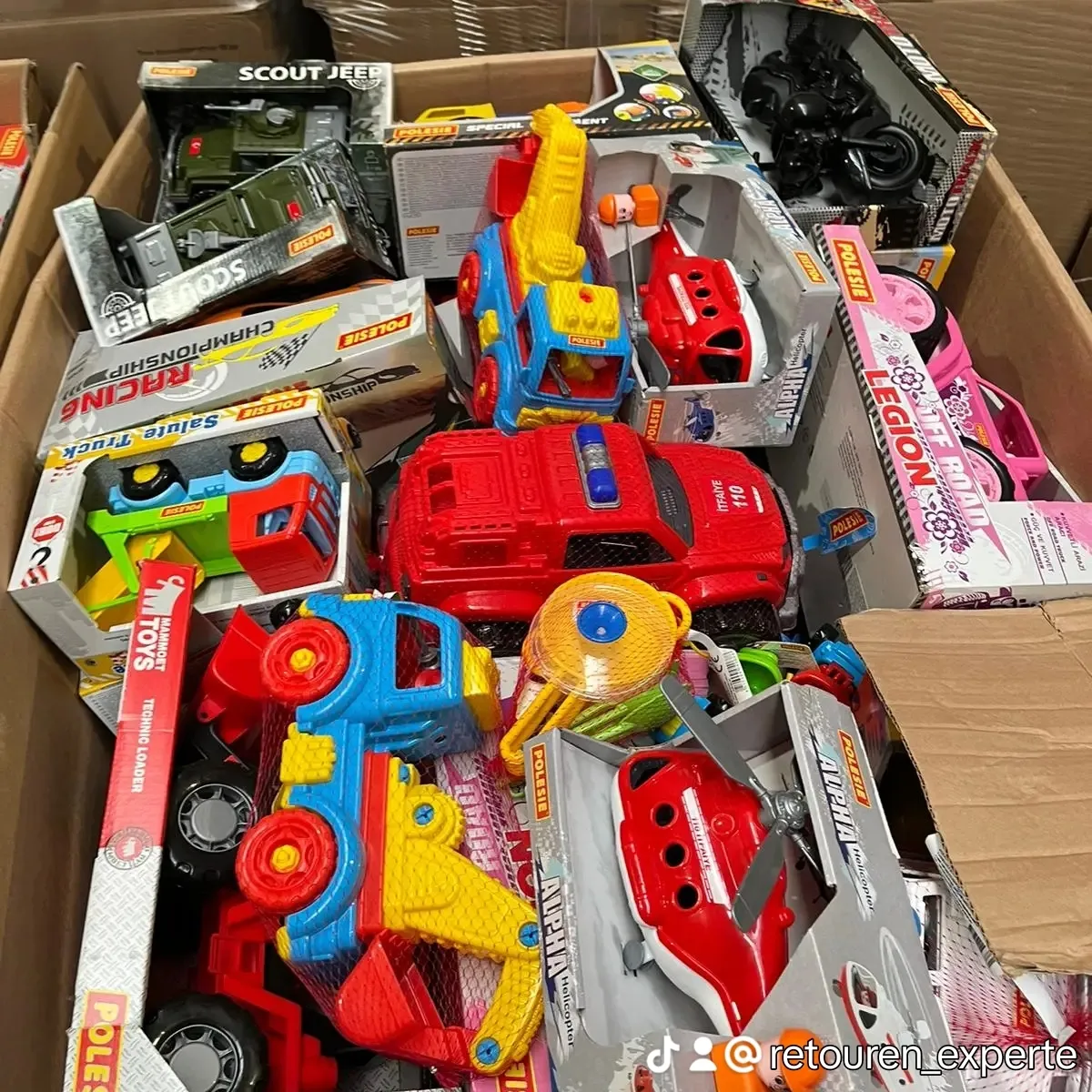 Paletten Ware Kinderspielzeug Gemischt Neuware