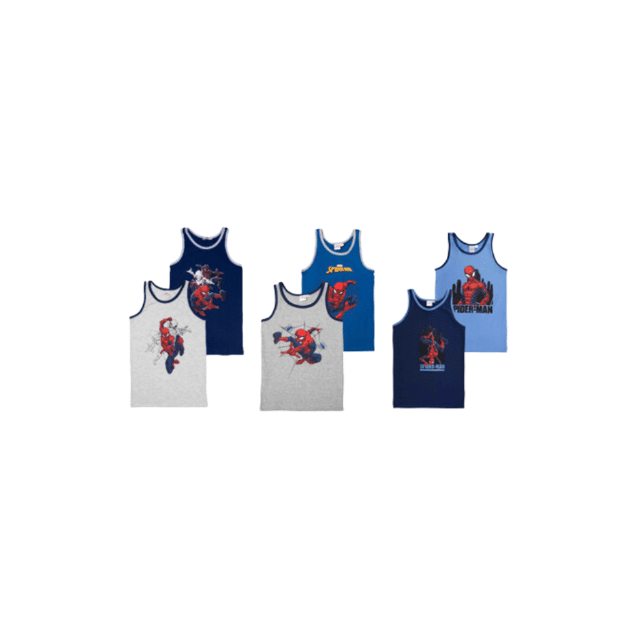 Lizenz Kinder Jungen Mädchen Textilien Unterhemd Top Kids Tanktop Kinderunterwäsche Unterwäsche Restposten Mix (2er pack)